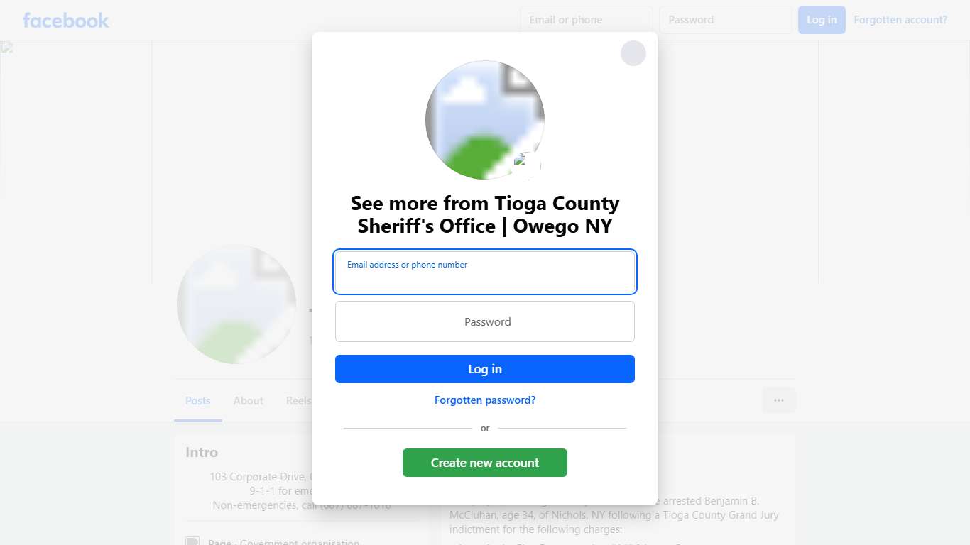 Tioga County Sheriff's Office Owego NY Facebook